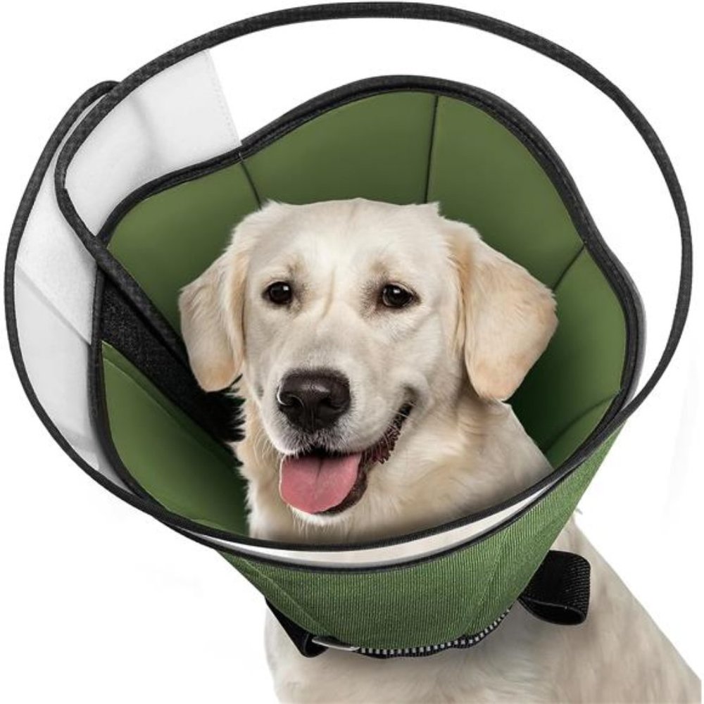 Dog Cone After Surgery, Soft Dog Cones, Pet Recovery Cone, Adjustable E-Collars